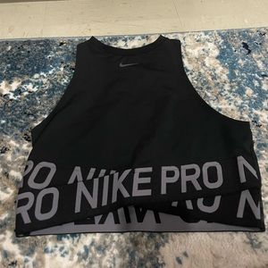 Nike Pro Sports Bra/Cropped Tank Size Small